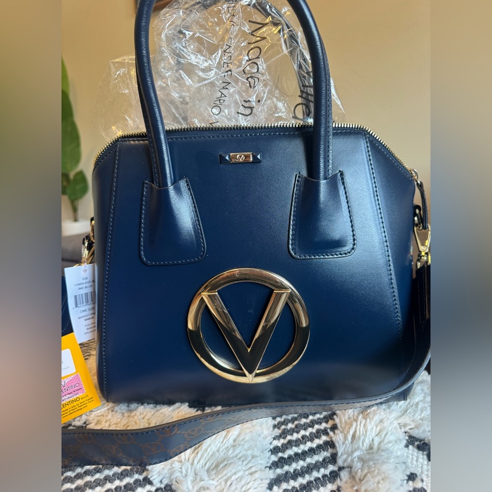 VALENTINO leather satchel